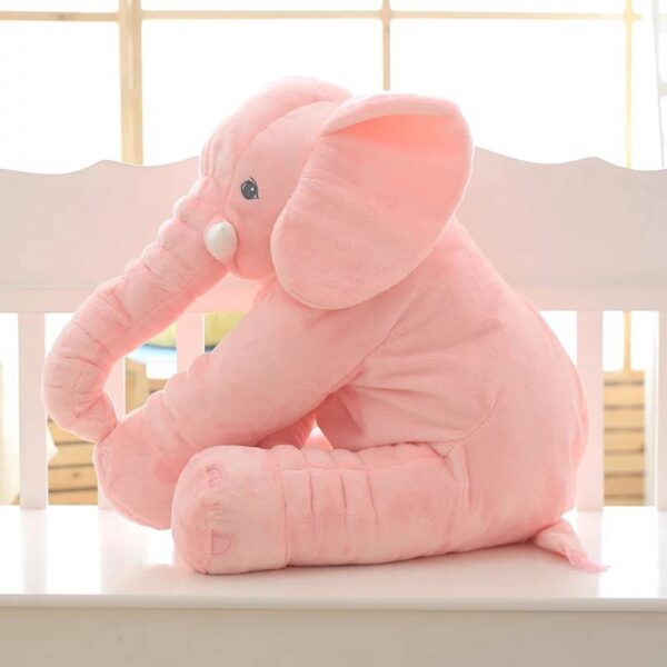 Soft Comfort Elephant Plush Toy  Accompany Sleeping Baby Sleep Child Pillow Leather Shell - Image 7