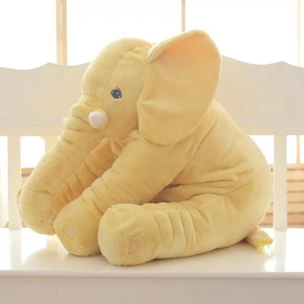 Soft Comfort Elephant Plush Toy  Accompany Sleeping Baby Sleep Child Pillow Leather Shell - Image 3