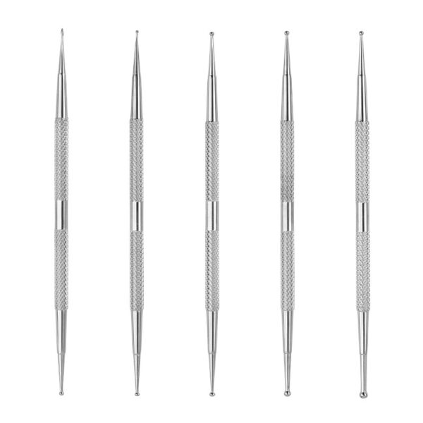 Nail Art Tool Double Point Drill Pen - Image 8